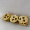 Biscuits lunettes chocolat/noisette